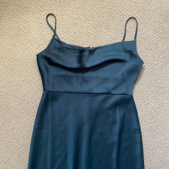 BHLDN Sachin & Babi Dark Green Cali Dress - Picture 3 of 9